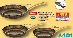 NERO TAVA SETİ 3'LÜ NERO TAVA SETİ 3'LÜ